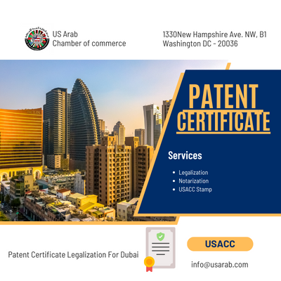 UAE Patent Certificate Legalization
